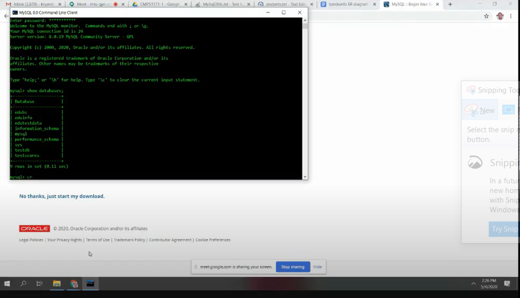 Database Presentation